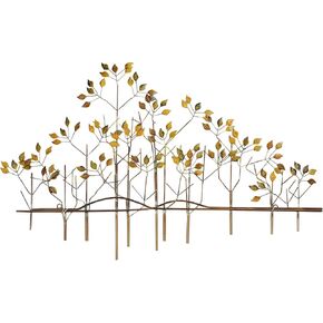 Tree of Life Metal Wall Sculpture - 39 Inches Wide x 24 Inches High Metal Wall Art