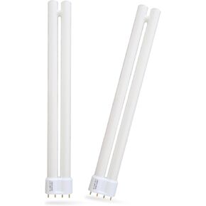 PL24-C 24W Replacement for OttLite B24553 T40J34 Fluorescent Light Bulb,24W Fluorescent Light Bulbs Tpye C,5500K Bright Natural Daylight,2G11 Base,2 Pack