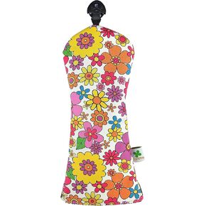 Limited Edition Flower Pattern - Fairway Wood Head Cover - Tour Quality Golf Club Cover - Style and Customize Your Golf Bag