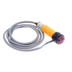 NOYITO E18-D50NK Diffuse Reflection Infrared Obstacle Avoidance Sensor Induction Distance 0-50cm Adjustable 6-36V Proximity Sensors - NPN NO