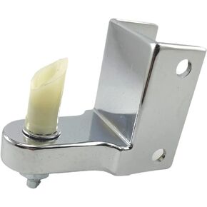 Harris Hardware 771-B Chrome Plated Die Cast Zamac Bottom Pilaster Pivot Hinge for 1-1/4 in. Pilaster