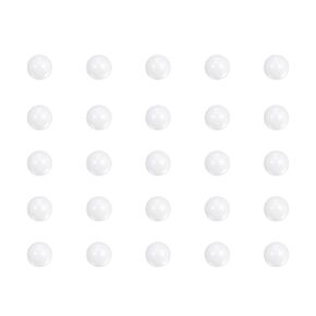 60pcs Zirconia Ceramic Balls 2mm Diameter G10 ZrO2 Ball for Bearings, White