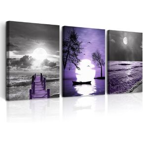 DZRWUBHS Abstract Dandelion Flowers Watercolor Paintings Canvas Wall Art For Living Room Bedroom Office Wall Decor Modern Wall Pictures Prints Artwork Kitchen Decorations Room Home Decor 3 Piece