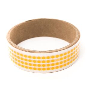 Bertech-PPD-3/8 Polyimide Masking Discs, 3/8 Inch Diameter, Amber, Made from High Temperature Polyimide Film with Silicon Adhesive (2,000 Per Roll), RoHS Compliant