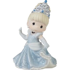 Precious Moments Cinderella Figurine | Disney Happily Ever After Cinderella Bisque Porcelain Figurine | Disney Decor & Gifts