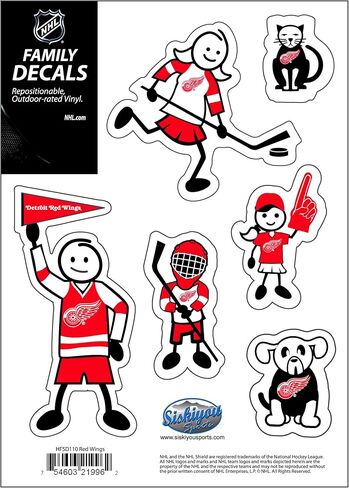 مجموعة ملصقات Siskiyou Sports NHL العائلية الصغيرة in Saudi Arabia