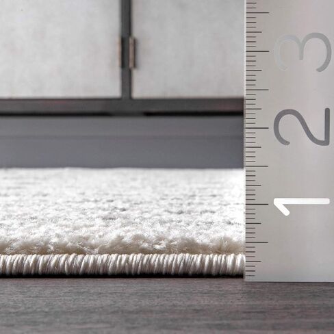 nuLOOM Mila Moroccan Diamond Area Rug, 5x8, Off-white in Saudi Arabia