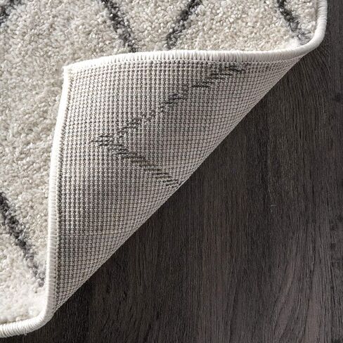 nuLOOM Mila Moroccan Diamond Area Rug, 5x8, Off-white in Saudi Arabia