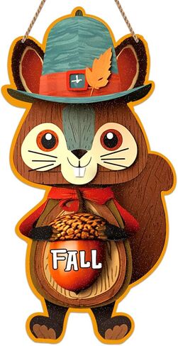 WaaHome سقوط التماثيل الزينة للمنزل، مزرعة تقع في الحب علامة اكليلا من الزهور لديكور الباب الأمامي، خريف الخريف ترحيب ديكور علامة شماعات للمنزل جدار باب الشرفة زينة عيد الشكر in Kuwait