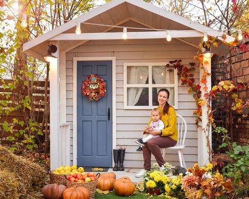 WaaHome سقوط التماثيل الزينة للمنزل، مزرعة تقع في الحب علامة اكليلا من الزهور لديكور الباب الأمامي، خريف الخريف ترحيب ديكور علامة شماعات للمنزل جدار باب الشرفة زينة عيد الشكر in Kuwait