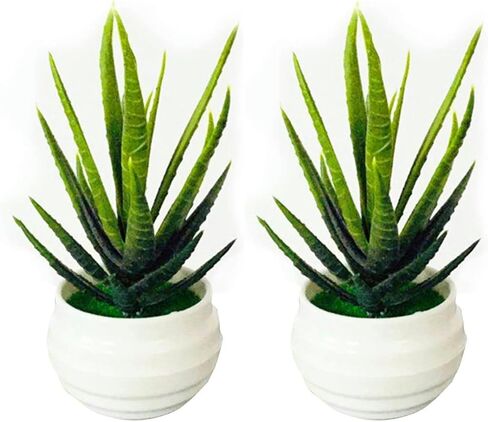 2Pack Fake Potted Plant, Artificial Plants and Flowers,Artificial Greenery Plants for Indoor Home Bathroom Study Room,Fake Plants for Artificial Potted Plants,Bathroom Plants Artificial Plants in Saudi Arabia