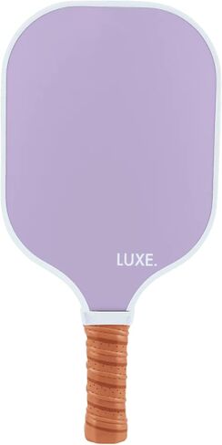 LUXE Pickleball Paddle | Leisure Edition | Cute, Fun, Stylish, Pickle Ball Paddles with Fiberglass Surface | Soft, Non-Slip Cushion Grip in Saudi Arabia