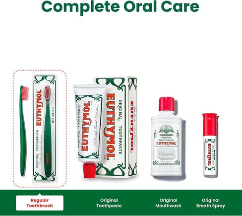 Euthymol Whitening Toothbrush (Pink, 6 Count) - Premium Soft Dual-Tension Bristles. Advanced Plaque Removal, Stain Reduction. in Saudi Arabia