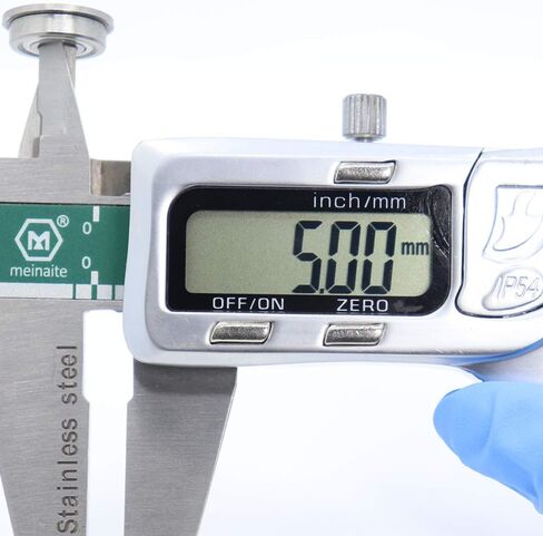 محمل كروي ذو حواف F695، 5 × 13 × 4 مم ABEC-5 عالي الدقة من الفولاذ الكرومي محمي ومحكم الغلق، محمل طابعة ثلاثية الأبعاد F695ZZ (اختيار من 10 قطع) in Kuwait