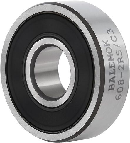10 Pcs 608-2RSC3 Precision Sealed Ball Bearings 8x22x7mm in Saudi Arabia