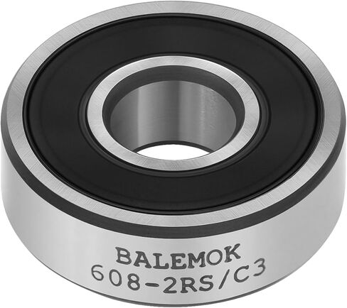 10 Pcs 608-2RSC3 Precision Sealed Ball Bearings 8x22x7mm in Saudi Arabia