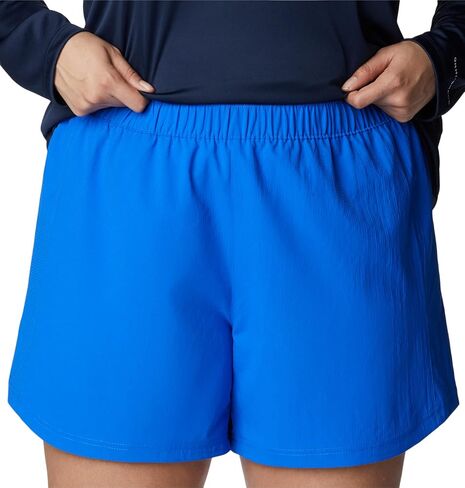 Columbia Womens Tamiami Pull-on Hiking Shorts, Blue Macaw, Small/4 Inseam US in Saudi Arabia