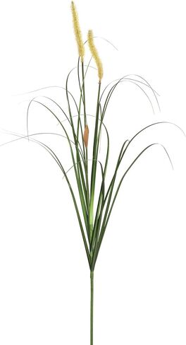 Vickerman Everyday 36" Artificial Green Foxtail Grass with Black Plastic Pot - Faux Grass Plant Decor - Home Or Office Indoor Greenery Accent - Indoor Grass Plant in Saudi Arabia