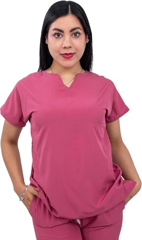 Scrubs - Women Surgical Scrub Set - V-Neck Top, Jogger Pants in Saudi Arabia
