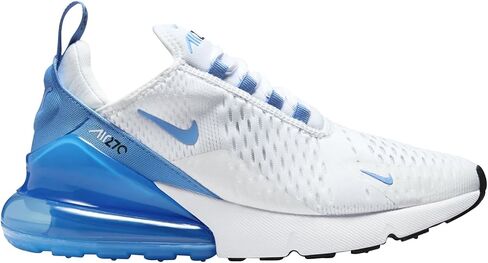 Nike Air Max 270 Women's Shoes (AH6789-118, White/Black/University Blue) Size 5.5 in Saudi Arabia