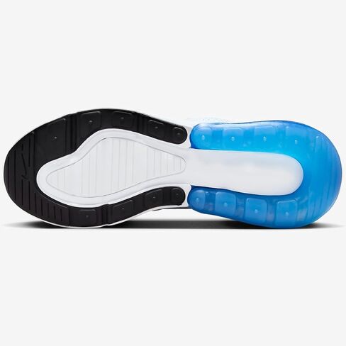 Nike Air Max 270 Women's Shoes (AH6789-118, White/Black/University Blue) Size 5.5 in Saudi Arabia