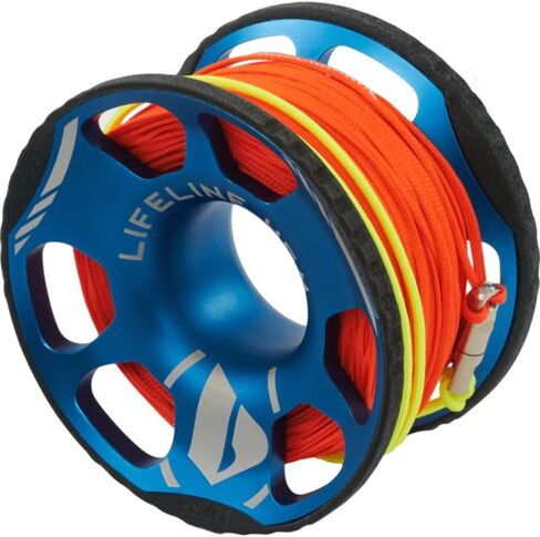 Apeks Lifeline Spool High Visibility Line Includes Stainless Steel Bolt Snap in Saudi Arabia