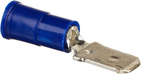 Butt Connector Vinyl Insulated, 100/bottle, MVU14BCX, built-in wire stop for correct positioning in Saudi Arabia