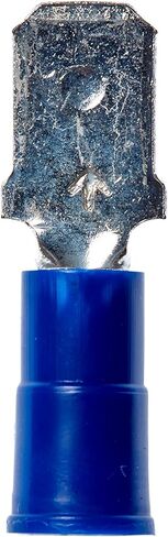 Butt Connector Vinyl Insulated, 100/bottle, MVU14BCX, built-in wire stop for correct positioning in Saudi Arabia