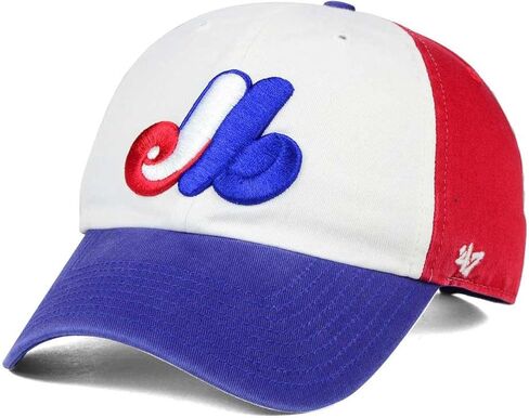 47 Montreal Expos Clean Up Adjustable Cap Tricolor Brand in Saudi Arabia