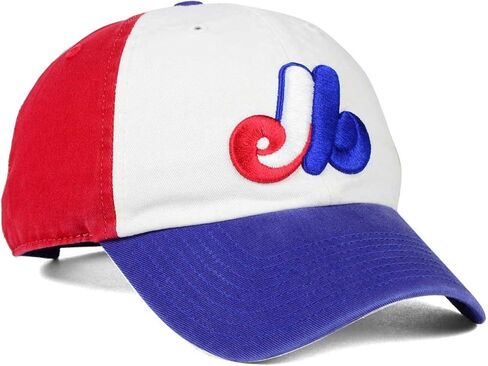 47 Montreal Expos Clean Up Adjustable Cap Tricolor Brand in Saudi Arabia