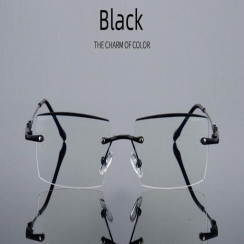 Reading Glasses Women Man Blue Light Blocking Glasses Stylish Frameless Reading Glasses Anti Glare Computer Glare in Saudi Arabia