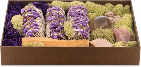 KARMA AND LUCK Love Box, Smudge Sticks, Crystals, Gift Box, Spiritual Blessing for Loved Ones (Spiritual Essence) in Saudi Arabia