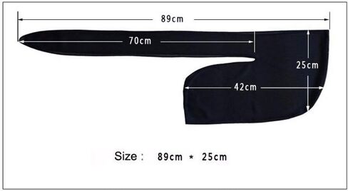 Cotton Stretchable Premium Durag 360 Waves Extra Long Tail Straps for Men in Saudi Arabia