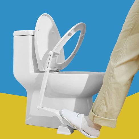 Toilet Seat Lifter Foot Pedal, Touch Free Toilet Seat Lift，Prevent Dirty Hands Easy Application, and Strong Double-Sided Waterproof Adhesive in Saudi Arabia