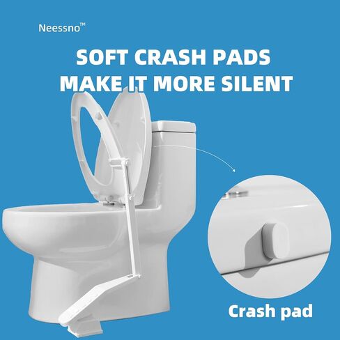 Toilet Seat Lifter Foot Pedal, Touch Free Toilet Seat Lift，Prevent Dirty Hands Easy Application, and Strong Double-Sided Waterproof Adhesive in Saudi Arabia