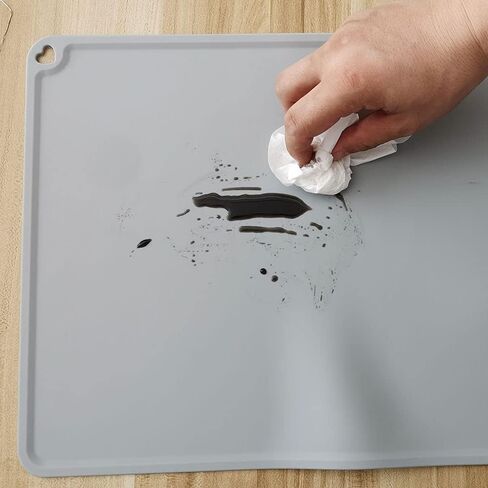 حصيرة حماية من السيليكون مقاس 410 × 310 مم، تنظيف أو نقل الراتنج لحماية سطح العمل لملحقات الطابعة ثلاثية الأبعاد Photon S DLP SLA LCD - رمادي in Kuwait