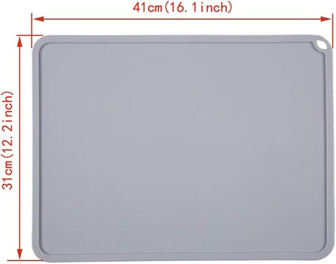 حصيرة حماية من السيليكون مقاس 410 × 310 مم، تنظيف أو نقل الراتنج لحماية سطح العمل لملحقات الطابعة ثلاثية الأبعاد Photon S DLP SLA LCD - رمادي in Kuwait