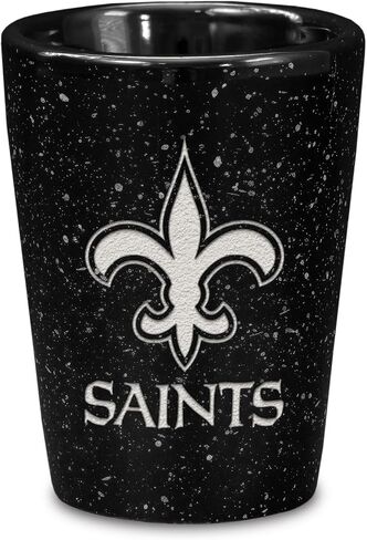 Rico Industries NFL Football Gary Patterson The Fan 15 oz White Ceramic Mug in Saudi Arabia