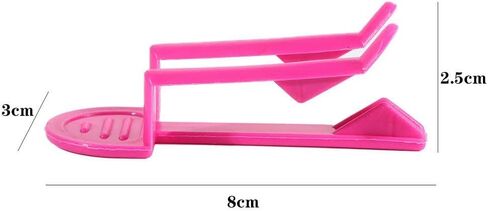 12Pcs Garbage Bin Clips,Practical Trash Can Clamp Plastic Garbage Bag Clip Fixed Waste Bin Bag Holder Rubbish Clip Holder for Home,Kitchen,Office in Saudi Arabia
