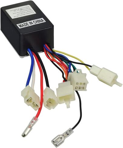 وحدة تحكم AlveyTech 24 فولت YK19F - بديل لـ Pulse EM-1000/Street Cruiser، سكوتر الشارع الكهربائي، الدراجة البخارية، الدراجة الترابية، وحدة التحكم بالدراجة الصغيرة، دراجة نارية إلكترونية، أجزاء محرك تعمل بالبطارية in Saudi Arabia