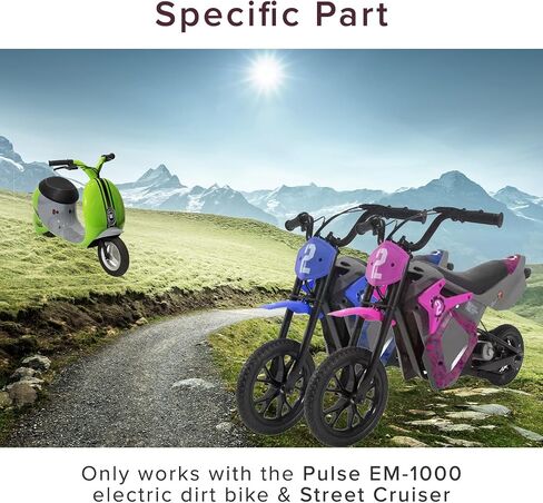 وحدة تحكم AlveyTech 24 فولت YK19F - بديل لـ Pulse EM-1000/Street Cruiser، سكوتر الشارع الكهربائي، الدراجة البخارية، الدراجة الترابية، وحدة التحكم بالدراجة الصغيرة، دراجة نارية إلكترونية، أجزاء محرك تعمل بالبطارية in Saudi Arabia