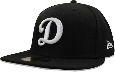 قبعة New Era 59Fifty Hat Los Angeles Dodgers LA D MLB Basic Black Cap 11591146 (7) in Saudi Arabia