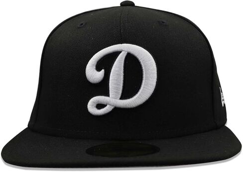 قبعة New Era 59Fifty Hat Los Angeles Dodgers LA D MLB Basic Black Cap 11591146 (7) in Saudi Arabia