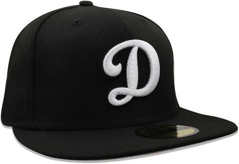 قبعة New Era 59Fifty Hat Los Angeles Dodgers LA D MLB Basic Black Cap 11591146 (7) in Saudi Arabia