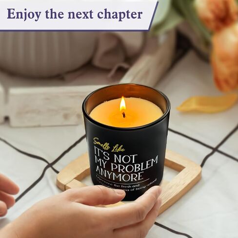 Retirement Gifts for Women, Men - Lavender Vanilla Aromatherapy Candles 10 oz - Soy Wax, Scented Candle Gift for Coworker, Nurse, Teacher, Military, Friend - Farewell Gift for Manager, Boss in Kuwait