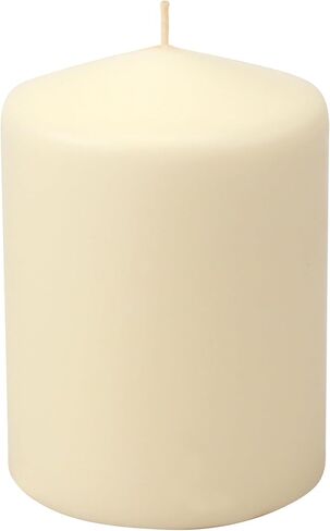 3 عبوات من شموع شمع عاجية غير معطرة بطول 3 × 4 بوصات من Stonebriar in Kuwait