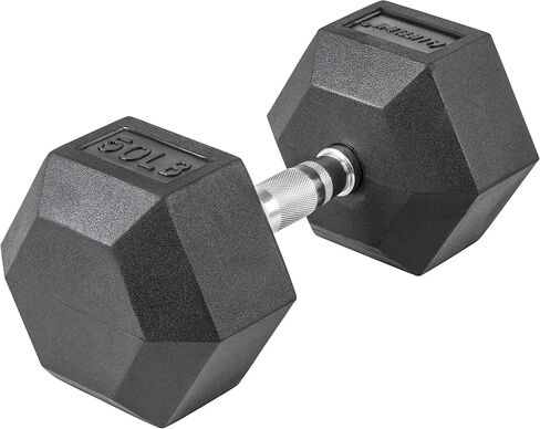 Lifeline Fitness Hex Dumbbells, Rubber Wrapped Hex Dumbbells, Premium Quality, Ergonomic Knurled Handle, Dumb Bells for Exercise, Home Gym Exercise Weights in Saudi Arabia