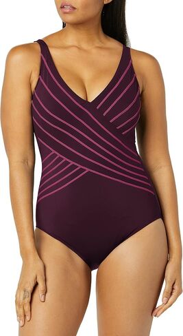 Gottex Women's Standard Embrace V Neck Surplice One Piece in Saudi Arabia