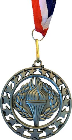 Express Medals Various 10 Pack Styles of Victory Award Medals with Neck Ribbons Trophy Award Prize Gift in Saudi Arabia