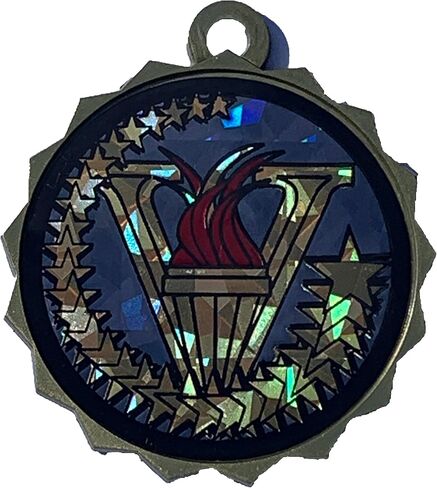 Express Medals Various 10 Pack Styles of Victory Award Medals with Neck Ribbons Trophy Award Prize Gift in Saudi Arabia